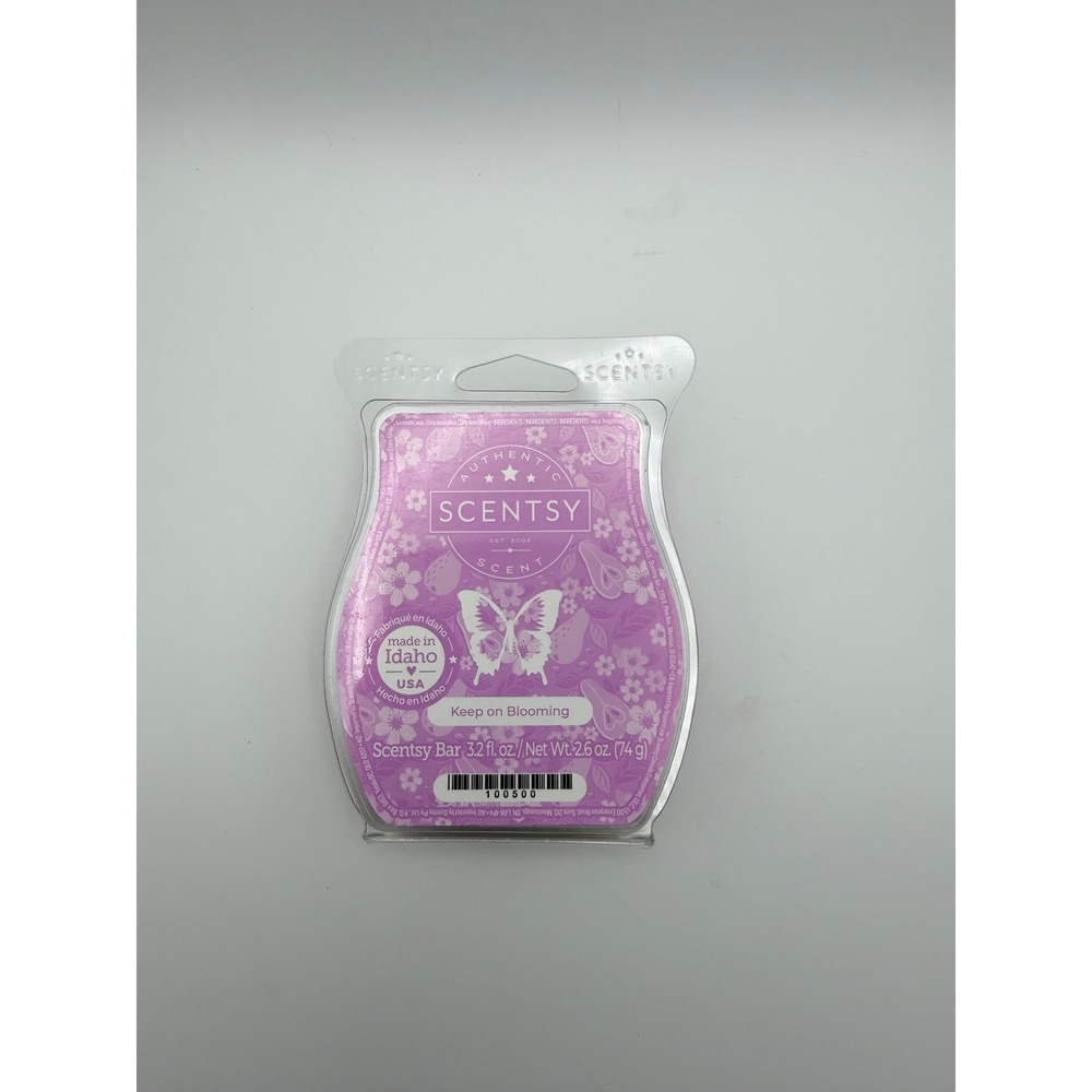 Scentsy Keep on Blooming Scent Bar Wax Melt Authentic Home Fragrance